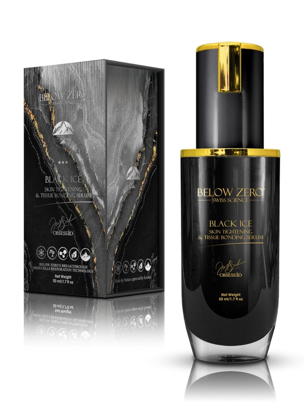 Below Zero Black Ice Skin Tightening Serum
